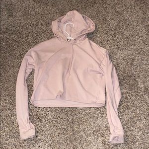 cropped hoodie